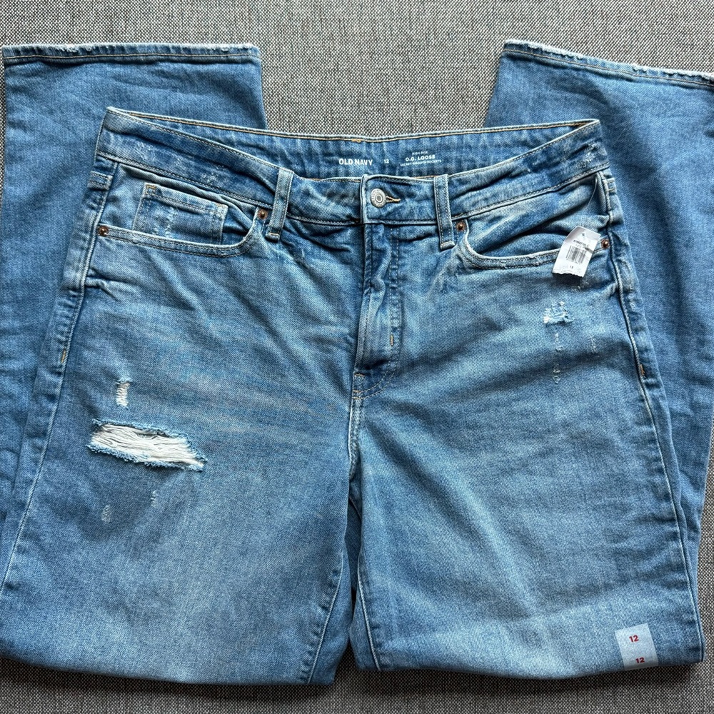 Old Navy Men's Light Blue Relaxed Jeans